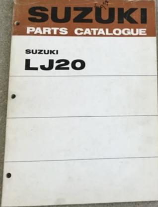 Picture of Suzuki LJ20 Parts Manual PDF